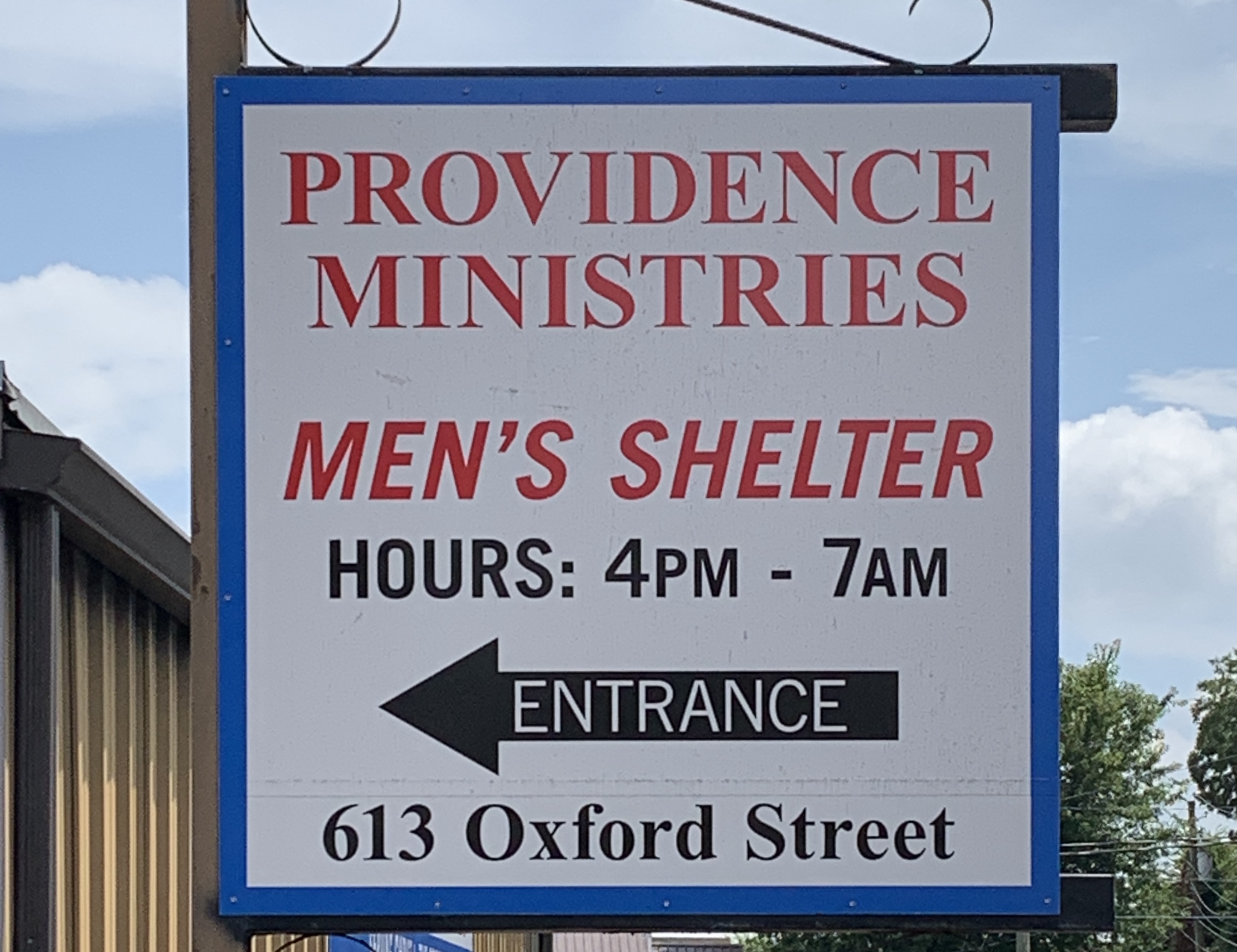 Providence Ministries Men's Shelter